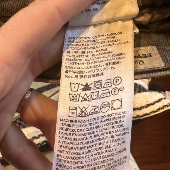 Levis 501S Premium Skinny Gray Washed Jeans - Picture 9 of 9